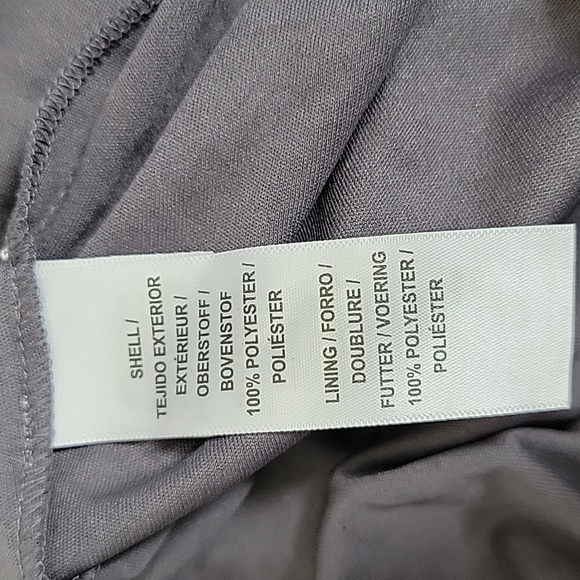 Adrianna Papell Women's Beaded cape Gray Maxi Dress / Size 6. NWOT. - Picture 11 of 15